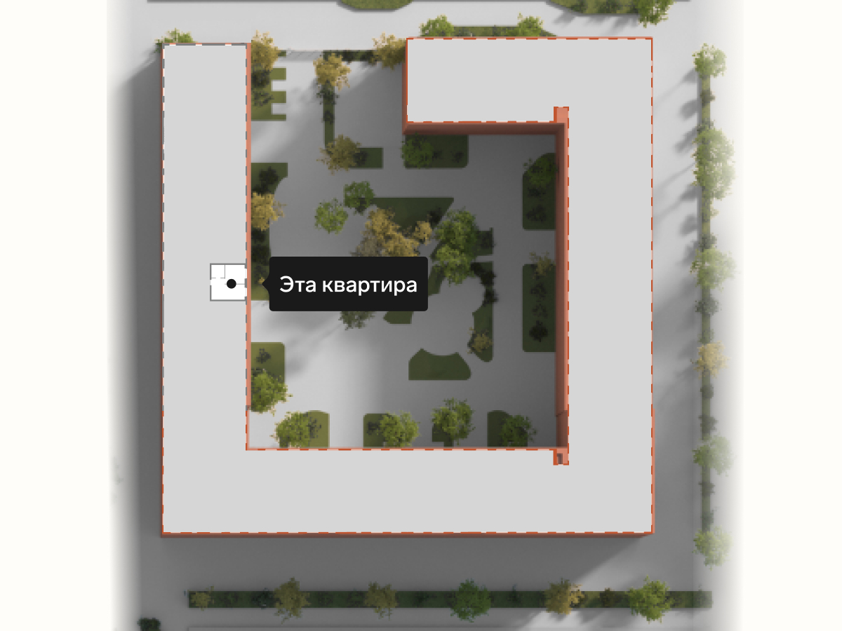 Планировка 1-комн. 3
